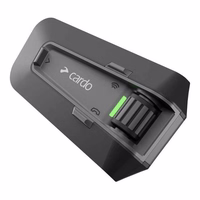 Cardo Packtalk Neo Duo Motorcycle intercom 2 channels 1600 m melns