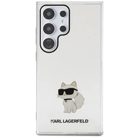 Karl Lagerfeld IML Choupette viedtālruņa apvalks Samsung Galaxy S24 Ultra - caurspīdīgs