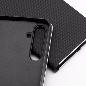 LUNA Book Carbon viedtālruņa apvalks Xiaomi 14T melns
