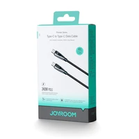Joyroom Pioneer sērijas SA31-CC5 USB-C / USB-C 240W 1.2m kabelis - melns