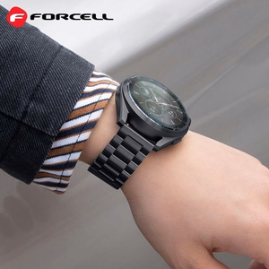FORCELL F-DESIGN FS06 siksniņa SAMSUNG Watch 20 mm melna