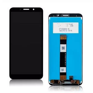 LCD ekrāns Huawei Y5p 2020/Honor 9S ar skārienekrānu melns ORG