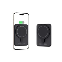 Tech-Protect LifeMag PB10 portatīvais lādētājs ar MagSafe 5000mAh 15W USB-C ports - melna + USB-C kabelis