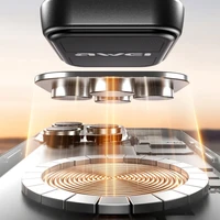 Automašīnas tālruņa turētājs Awei X52 Magnetic (gaisa ventilācijas), melns