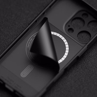 Ringke Rugged Gear magnētiskais MagSafe viedtālruņa apvalks iPhone 16 Pro - melns