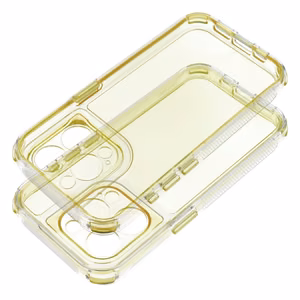 MATRIX CLEAR viedtālruņa apvalks IPHONE 14 Pro dzeltena