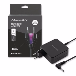 Qoltec 51751 barošanas adapteris portatīvajam datoram Huawei 65W | 19V | 3.42A | 4.0*1.7