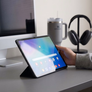 Tech-Protect Glass Fit+ 2 rūdītu stiklu komplekts, paredzēts Samsung Galaxy Tab S12+ 12.4"