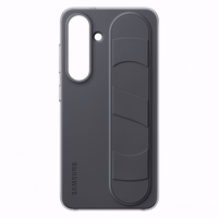 Samsung silikona viedtālruņa apvalks ar turētāju / statīvu Standing Grip Case EF-GS931CBEGWW Samsung Galaxy S25 - melns