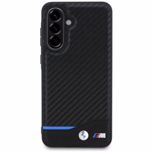 BMW M Carbon Viedtālruņa apvalks Samsung Galaxy A56 - Melns