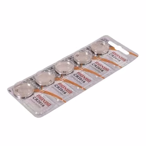 MAXELL specializēta baterija CR2016, 5 gab.