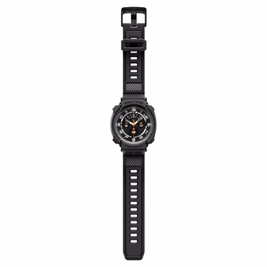Spigen Rugged Armor Pro maciņa un siksniņas komplekts Samsung Galaxy Watch Ultra 2 (2026) 47 mm – matēti melns