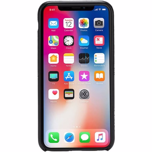 Incase Textured Snap vāciņš ierīcei iPhone XS Max, melns