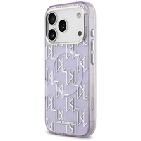 Karl Lagerfeld IML KL Monogramma Magnētiskais apvalks iPhone 17 Pro Max - violets