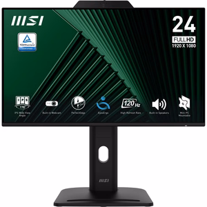 MSI Pro MP242PMG monitors 60,5 cm (23,8") 1920 x 1080 px Full HD LCD melns