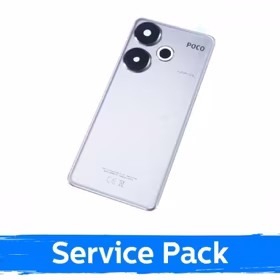 Aizmugurējais vāks saderīgs ar Xiaomi Poco F6 / Titanium / (Service Pack)