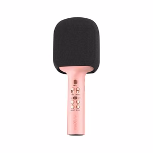 Maxlife Bluetooth-микрофон с колонкой MXBM-600 розовый