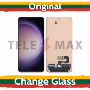 LCD ekrāns Samsung S911 S23 melns (Renewed: Telemax) bez rāmja