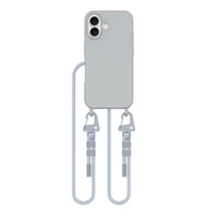 Tech-Protect MagNecklace MagSafe apvalks iPhone 16 - pelēks