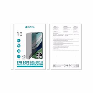 Devia Set foil anticrash privacy HD for cutting machine 10pcs for smartphone LCD