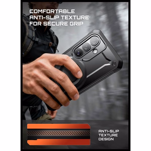 Supcase Unicorn Beetle Pro Mag MagSafe 2 komplektu futrālis Samsung Galaxy S26 - melns