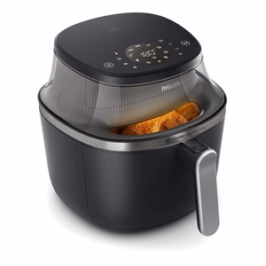 Philips 3000 series NA331/00 karstā gaisa friteris, 6,2 l, 1700 W, melns/sudraba