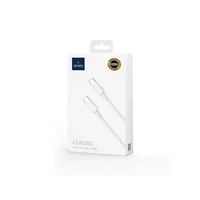 WiWU - Classic sērijas datu kabelis Wi-C007 USB A uz USB C 5A - balts