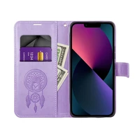 MEZZO viedtālruņa apvalks XIAOMI Redmi 9C / 9C NFC sapņu ķērāja rozā zelta krāsas