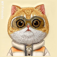 Nimmy Cool&Cute 2.0 Kaķa viedtālruņa apvalks iPhone 16 Pro - zaļš