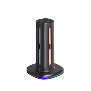 AmazingThing Thunder Pro PlayDock lādētājs Nintendo Switch 2 kontrolieriem - melns