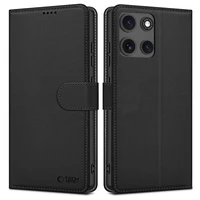 Tech-Protect Maka viedtālruņa apvalks Motorola Moto G15 / G15 Power - Melns