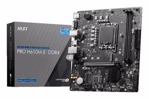 MSI PRO H610M-E DDR4 mātesplate Intel H610 LGA 1700 micro ATX