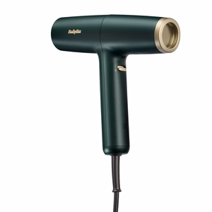 BaByliss Air Power Pro D6555DE – 1700 W joniskais matu fēns, zaļš / zelta