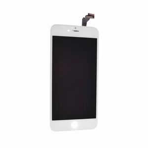 LCD ekrāns iPhone 6 Plus ar digitālo balts (HiPix)