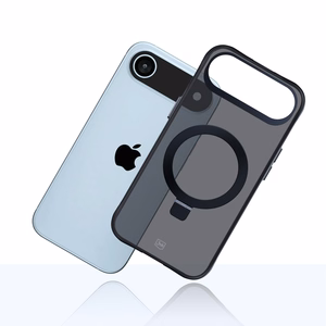 3mk Smoke Case Mag&Stand for iPhone Air - Black