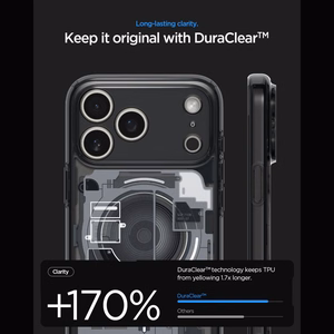 Spigen Ultra Hybrid MagSafe Zero One maciņš iPhone 18 Pro Max / 17 Pro Max, melns