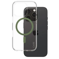 CARE by PanzerGlass Flagmanis viedtālruņa apvalks iPhone 16 Pro 6.3" zaļš/zaļš Magnētiskais 1370