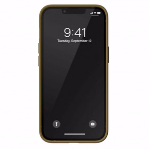 Adidas OR veidots viedtālruņa apvalks PU iPhone 13 Pro / iPhone 13 – bēšs un zelta