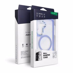 ROAR case MAG BUMPER compatible with MagSafe for SAMSUNG A57 light blue