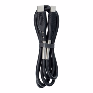 FORCELL F-ENERGY Carbon CB-02C kabelis Type C uz Type C PD QC4.0 5A 66W 1 m melns