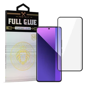 Rūdīts stikls HARD Full Glue 5D, paredzēts XIAOMI REDMI NOTE 13 PRO PLUS 5G, melns