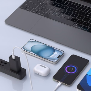 Dudao L9C Max 240W PD USB-C - USB-C kabelis 1.2m - balts