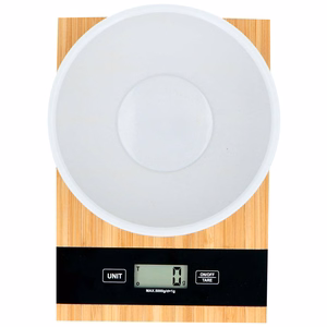 Alpina digitālie bambusa virtuves svari, līdz 5 kg
