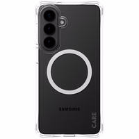 CARE by PanzerGlass Samba Transparent Qi Case for Samsung Galaxy S26+ - Transparent