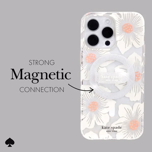 Kate Spade New York Magnetic Loop Grip MagSafe magnētiskais tālruņa turētājs pirkstam, “The Sparkle Silver”
