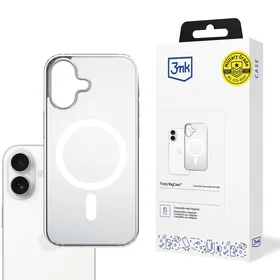 3mk Frosty MagCase viedtālruņa apvalks iPhone 17 - balta