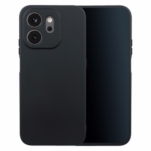 melns silikona vāciņš modelim Honor 600 Smart