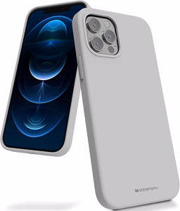 Case Mercury Silicone Case Apple iPhone 12/12 Pro stone color