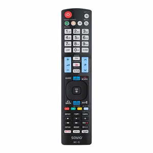 Savio RC-11 – infrasarkanā televizora tālvadības pults