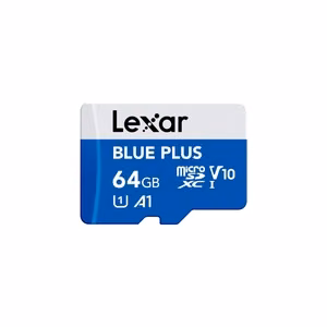 Atmiņas karte Micro SDXC 64GB UHS-I Lexar ar adapteri